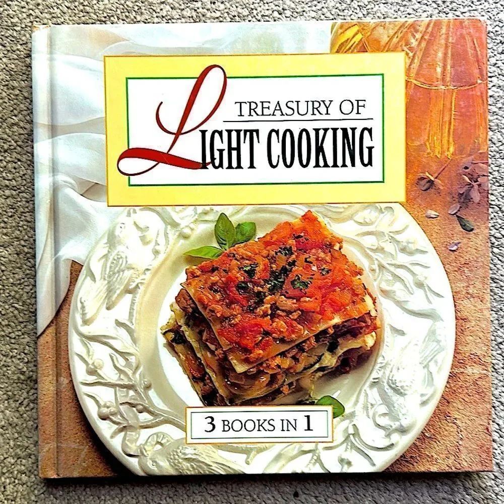 Treasury of Light Cooking Hardback Cookbook!